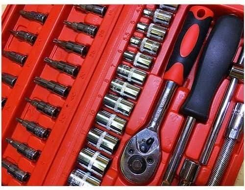 Hardware Tools- 46 in 1 Multi Purpose Combination Socket Tool Kit - ALL BRAND SHOP