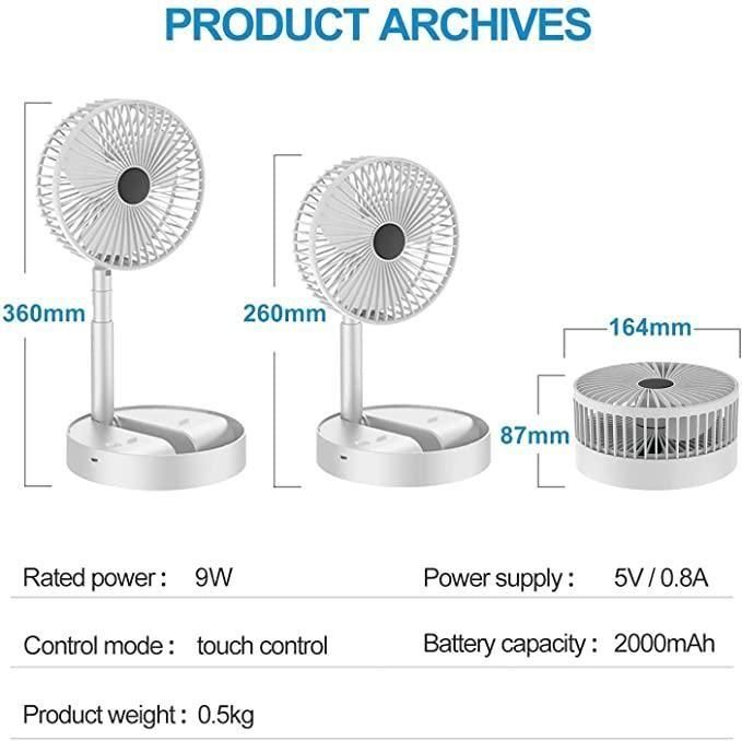 Mini Handheld Portable USB Fan - ALL BRAND SHOP