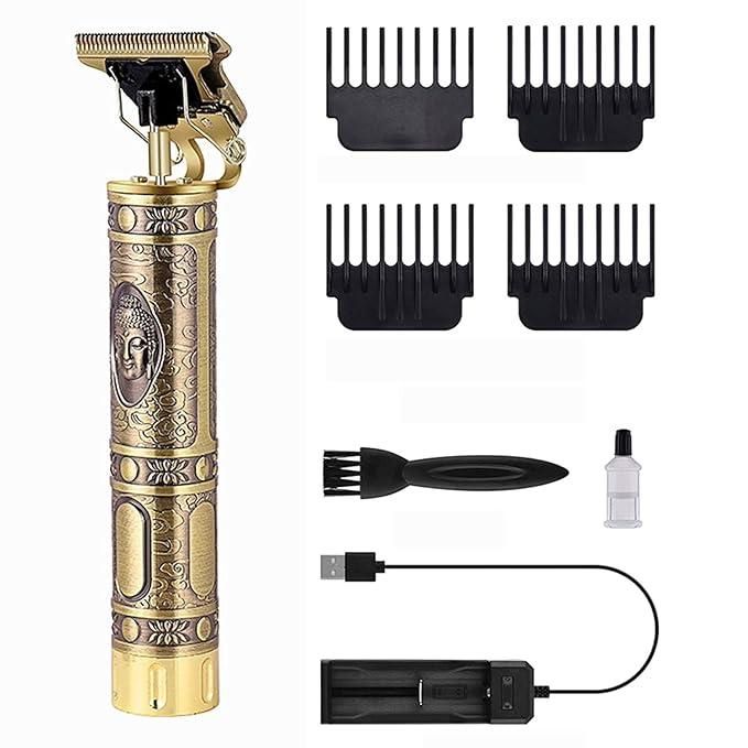 Men's Hair Trimmer & Shaver with Ear Cleaning Spoon Set - ALL BRAND SHOP