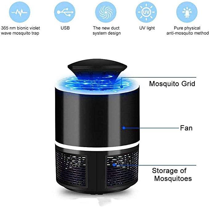 Electronic LED Mosquito Killer Machine Lamp for Home Electronic Fly Inhaler - ALL BRAND SHOP