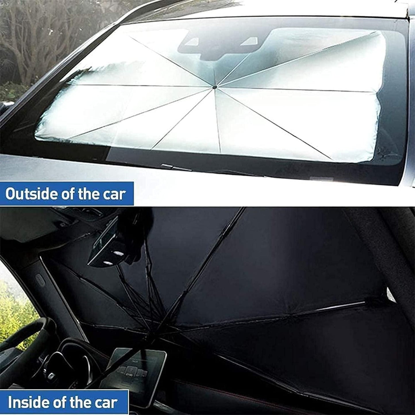 Car Windshield Sun Shade Umbrella� - ALL BRAND SHOP