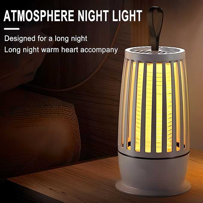 LED Mosquito Killer Lamp Electronic Bug Zapper Flies Catcher Eco Friendly - ALL BRAND SHOP