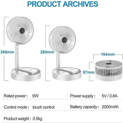 Mini Handheld Portable USB Fan - ALL BRAND SHOP