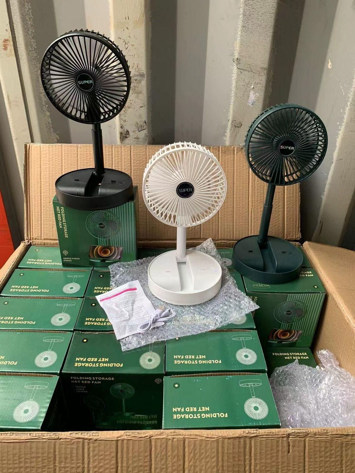 Powerful Rechargeable High Speed Table Desk Fan - ALL BRAND SHOP