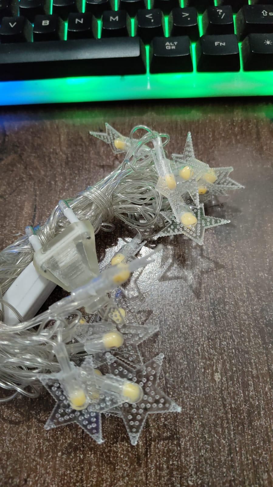 Serial String Star Lights for Decoration - ALL BRAND SHOP