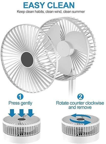 Mini Handheld Portable USB Fan - ALL BRAND SHOP