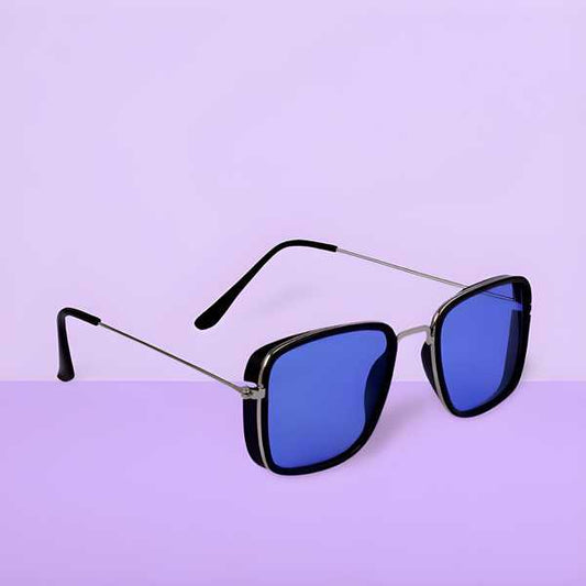 Unisex Free Size Retro Square Sunglasses - ALL BRAND SHOP