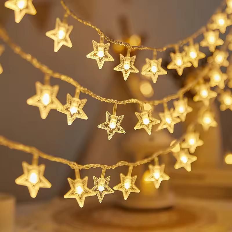 Serial String Star Lights for Decoration - ALL BRAND SHOP