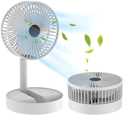 Powerful Rechargeable High Speed Table Desk Fan - ALL BRAND SHOP