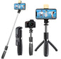 Extendable Flash 3-in-1 Selfie Stick Tripod with Bluetooth Remote - ALL BRAND SHOP