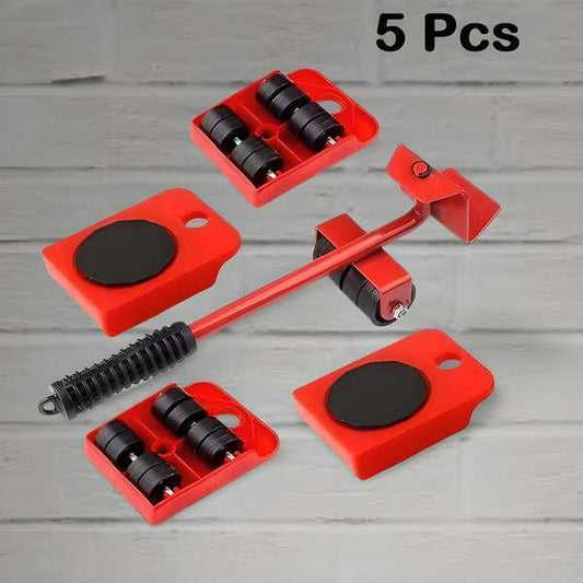 Furniture Lifter -Furniture Lifter Mover Tool Set Heavy Duty Furniture Shifting Lifting Moving Tool with Wheel Pads - ALL BRAND SHOP