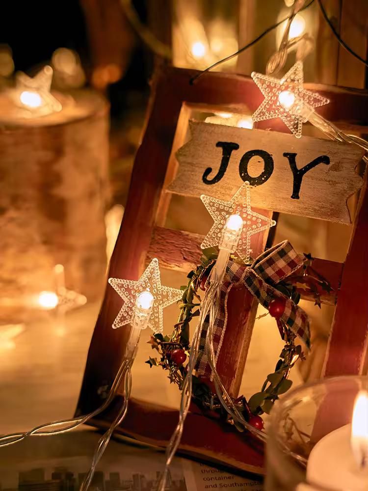 Serial String Star Lights for Decoration - ALL BRAND SHOP