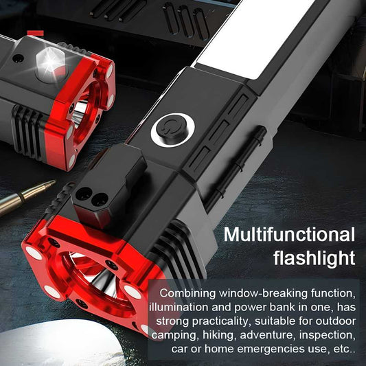 Torch - Hammer Torch LED Flashlight with powerbank - ALL BRAND SHOP