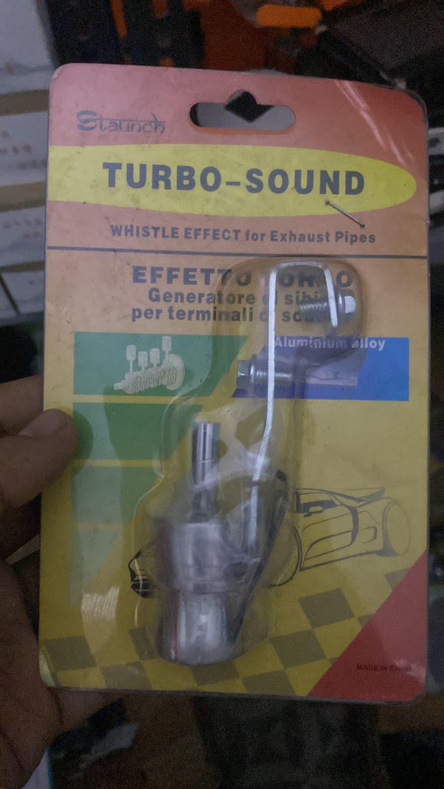Medium Universal Turbo Sound Noise Exhaust Muffler Pipe Whistle - ALL BRAND SHOP