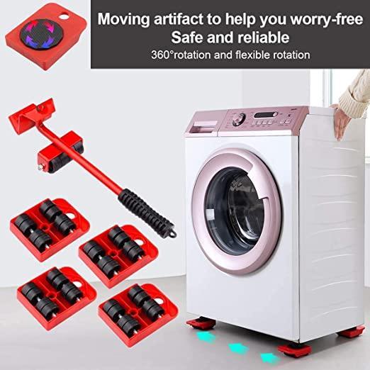 Furniture Lifter -Furniture Lifter Mover Tool Set Heavy Duty Furniture Shifting Lifting Moving Tool with Wheel Pads - ALL BRAND SHOP