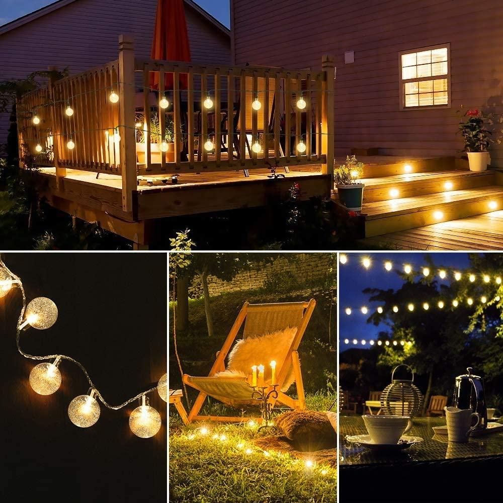 New 16 LED Crystal Balls String Light - ALL BRAND SHOP