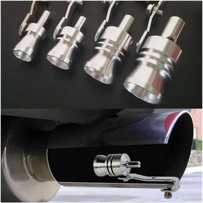 Medium Universal Turbo Sound Noise Exhaust Muffler Pipe Whistle - ALL BRAND SHOP