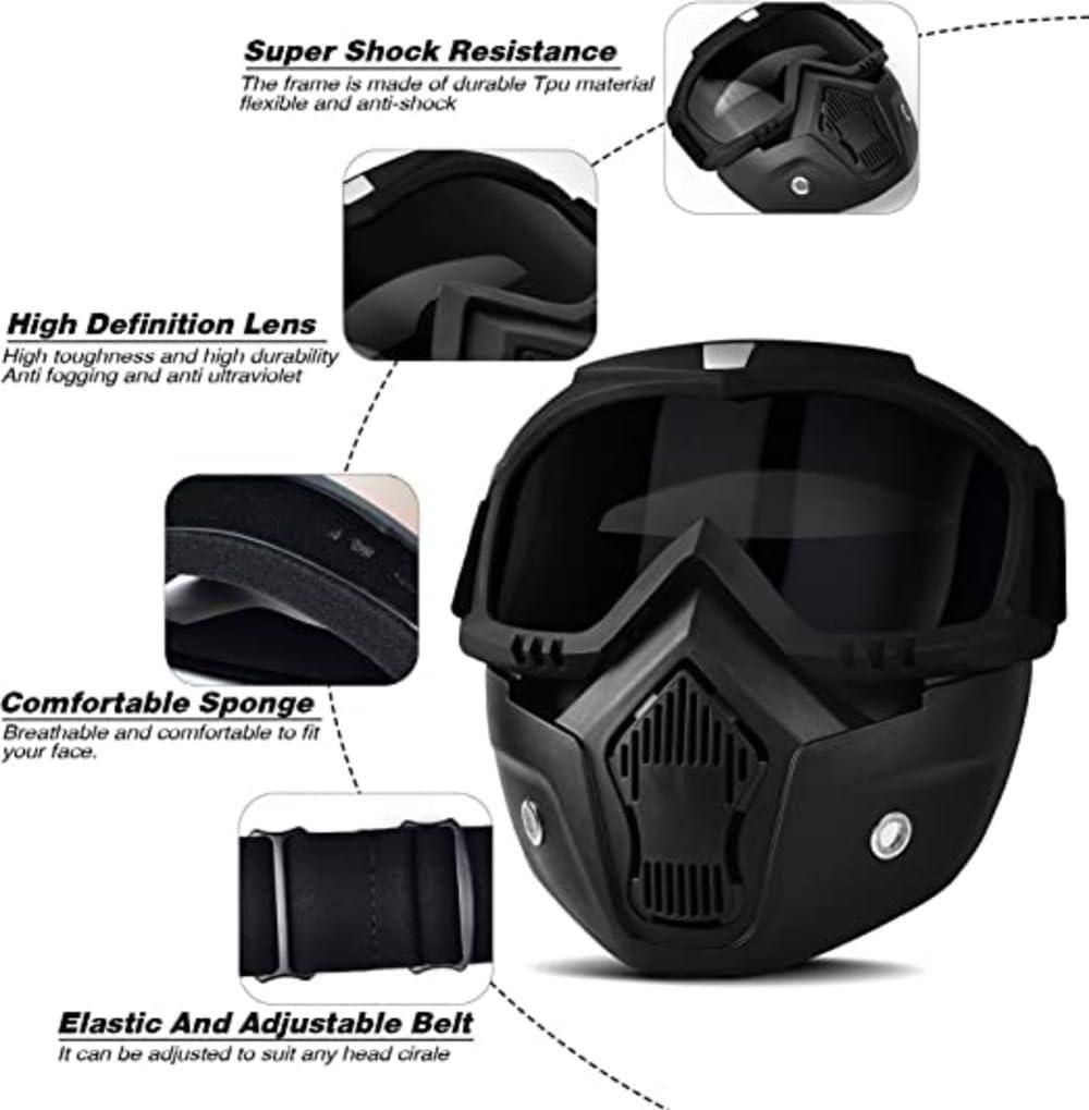 Goggle Mask Anti Scratch UV Protective - ALL BRAND SHOP